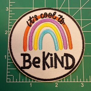 2/$10 Rainbow 'Be Kind' Patch